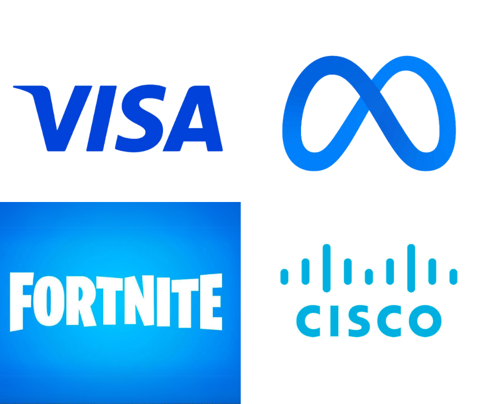 Blue Logo Example