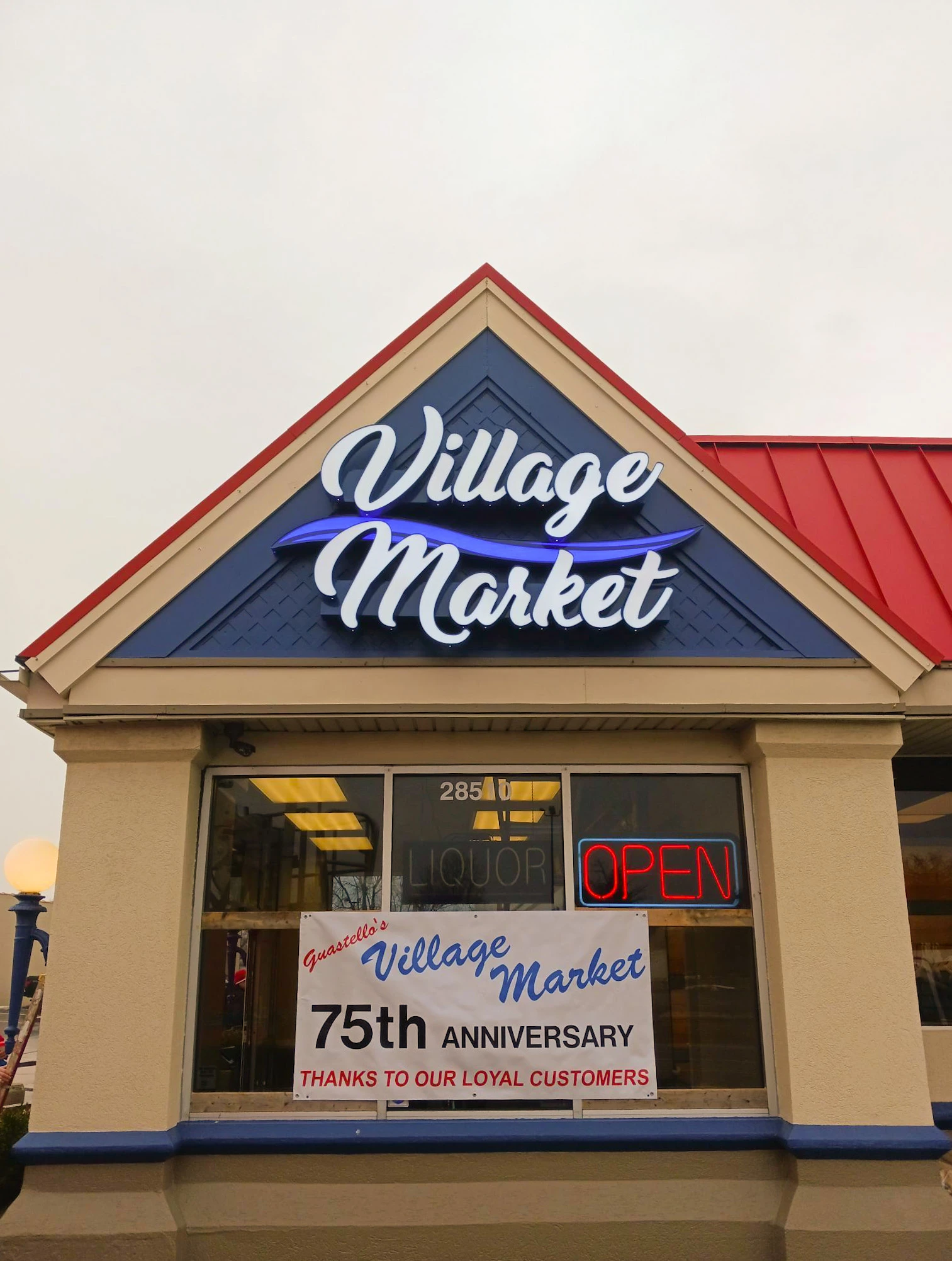 Village Market Channel Letters Village Market Channel Letters